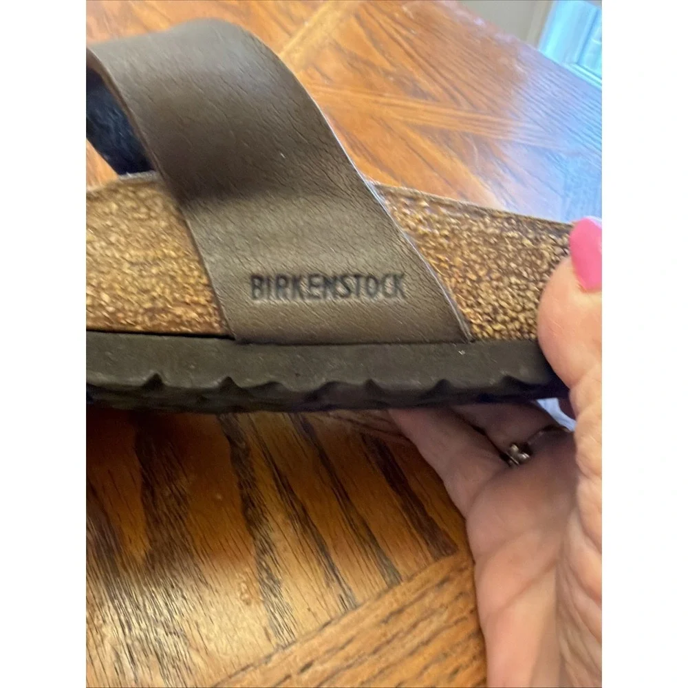 Birkenstock Mayari Birko-Flor Size 37 US 6.5 -7 Womens Shoes Brown Sandals